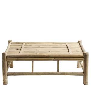 Modern Bamboo Rectangular Coffee <b>Table</b> Sturdy <b>Low</b> <b>Table</b> Natural Wood Finish For Balcony <b>Garden</b> Yard Decor - Product Image 1