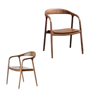 Luxury Nordic European Style Solid Wood Dining Chair for Wedding Dining Room and Garden Dining <b>Furniture</b> - Product Image 6