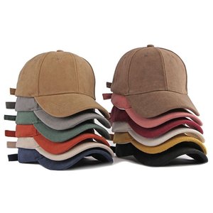 Casquette de baseball unisexe en daim, couleur unie, décontractée, pour homme et femme, chapeau de soleil d'automne pour l'extérieur, casquette de baseball chaude pour l'hiver - Product Image 1