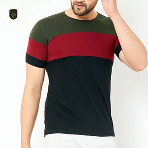 T-shirts tendance pour hommes 100 % coton, conçus pour un confort quotidien, tissu doux, sensation légère, respirant, écologique, style urbain - Product Image 1