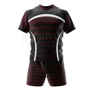 Uniforme de Rugby de Poliéster de Secado Rápido, Ligero, Transpirable, de Alta Calidad, para Entrenamiento Deportivo, Equipo Duradero para Hombre - Product Image 2