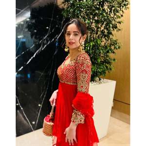 Fancy <b>Top</b>-Bottom and Dupatta Set with Embroidery Sequences Work Polyester XL Lehenga Choli for <b>Weddings</b> - Product Image 4