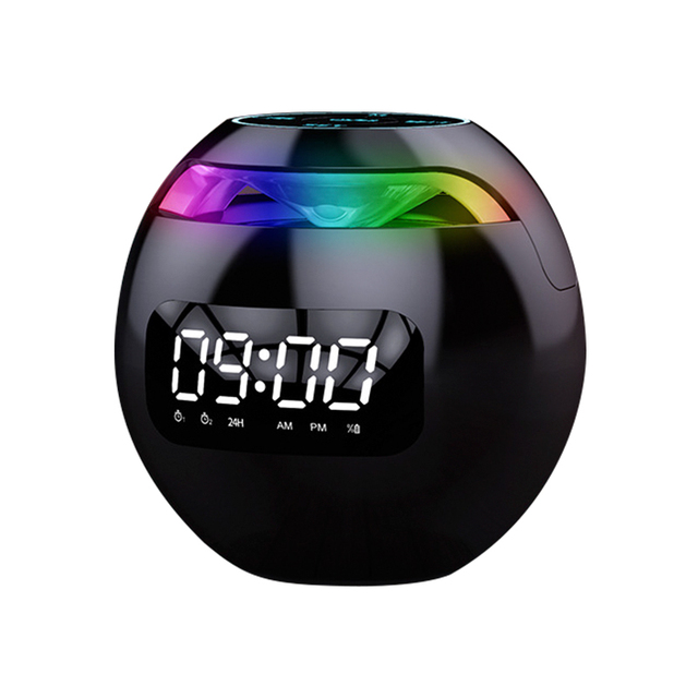 Home Audio Indoor/Outdoor Loud Sound Multimedia Bluetooth Tf Fm Radio Round Shape Portable Mini Creative Ball Speaker