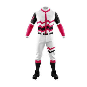 Servicios OEM, Último Diseño, Uniforme de Béisbol Unisex, Talla Grande, Transpirable, Antibacteriano, Suministro Directo de Fábrica, Venta en Línea - Product Image 4