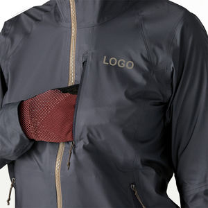 Veste de vélo de montagne respirante et imperméable pour femmes, coupe-vent léger, veste technique de cyclisme haut de gamme personnalisée - Product Image 4