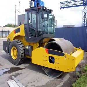 Compacteur routier à double tambour haute efficacité, idéal pour le compactage de l'asphalte et les projets de construction routière - Product Image 2
