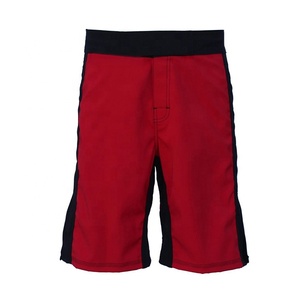 Shorts d'entraînement MMA pour hommes les plus vendus, style décontracté de haute qualité, élastique, couleur unie, vêtements d'arts martiaux pour adultes en polyester - Product Image 1