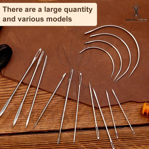 Oferta Especial: Set de Agujas para Extensiones de Cabello METAL TECH de Varios Tamaños, Acero Inoxidable de Alta Resistencia, Ligeras, Curvas en Forma de C y Rectas para Tejido - Product Image 6