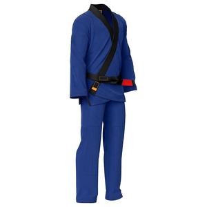Uniforme personnalisable unisexe léger Jiu Jitsu Gi avec ceinture, coupe flexible, tissu haute performance et logos et étiquettes personnalisés - Product Image 4