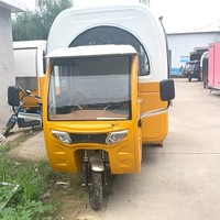 Vente flash : chariot alimentaire à 3 roues |   Camion de cuisine mobile, camion de bière et de nourriture, remorque Tuk Tuk à vendre aux États-Unis