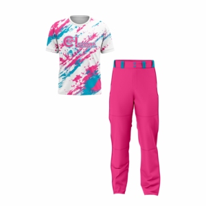 ชุดยูนิฟอร์มซอฟต์บอล Fast Pitch Fusion Short Uniform Heat Wave Performance Set Iron Play ระบายอากาศได้ดี แห้งเร็ว - Product Image 1