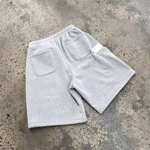 2026 Latest Custom Color Solid Casual Men Summer Canvas <b>Shorts</b> Made Pakistan Plus Size Windproof High Waist Drawstring Closure - Product Image 2