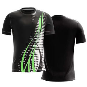 Conjunto de camiseta y pantalones cortos de voleibol 100% poliéster, tela transpirable y flexible, uniforme de voleibol para equipos y partidos de OVERSEAS SPORTS - Product Image 4