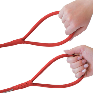 Competitive Price Leather Dog Leash Customized Color Leather Dog Leash Rivet Decoration Factory Made Leather Dog Leash - Product Image 4
