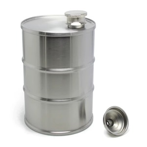 กระติกน้ำทรงถังน้ำมันหลากสี ใช้เป็นเครื่องดื่มพกพาสำหรับการสนทนาในงานสังสรรค์ และเป็นภาชนะบรรจุเครื่องดื่มที่ไม่เหมือนใครสำหรับการเดินทาง - Product Image 1