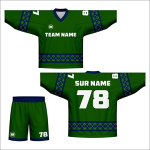 Custom Sublimation Printed Men's Lacrosse Jersey 100% Polyester Eco-Friendly Breathable Anti-Shrink Quick Dry <b>Athletic</b> Team - Product Image 1