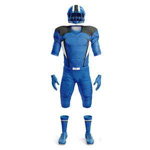 Uniforme de football américain personnalisé, maillot et pantalon athlétiques, vêtements de sport respirants pour les activités de football - Product Image 5