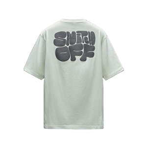 Séchage rapide 100% coton T-shirt à manches courtes coton OEM t-shirts personnalisés pas cher prix gros t-shirts fabrication dernier style - Product Image 1