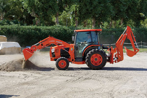 Tracteur Kubota M Series d'occasion pas cher, 60 CV, 4x4, robuste, pour travaux de construction, avec moteur et roulement pour pompe de boîte de vitesses à grande échelle, à vendre - Product Image 6