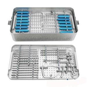 ชุดเครื่องมือศัลยกรรมกระดูกและข้อสำหรับการผ่าตัดข้อเข่า ACL PCL ชุดเครื่องมือสำหรับการผ่าตัดเอ็นไขว้หน้าหรือเอ็นไขว้หลัง - Product Image 1