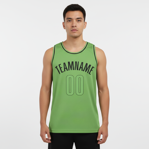 Camisetas de Baloncesto con Diseño Personalizado, Impresión por Transferencia de Calor, Malla 100% Poliéster, Elásticas en Cuatro Direcciones, Unisex, Adulto, Sin Mangas - Product Image 5