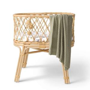 Lit bébé en rotin écologique, berceau pour nouveau-né, berceau de haute qualité, vente en gros - Product Image 2