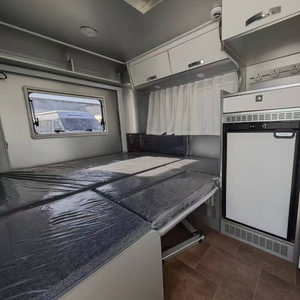 Caravane de camping personnalisable, camping-car, remorque de voyage, caravane mobile avec toilettes - Product Image 4