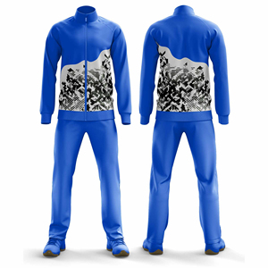 Conjunto de Chándal Personalizado para Entrenamiento de Equipos, Chaqueta Deportiva y Pantalones a Juego, Ropa Deportiva de Alto Rendimiento, Fabricante Mayorista - Product Image 4