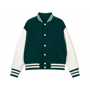 Wholesale Men's 100% Cotton Varsity Jacket Custom Baseball Letterman College Bomber Jacket Oem Bulk Manufacturer Winter <b>Coats</b> - Product Image 6