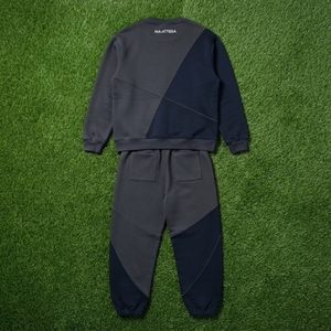 Conjunto de Sudadera y Pantalones Deportivos de Dos Tonos para Hombre, Ropa Casual de Calle, Conjuntos a Juego, Chándal con Logotipo Personalizado - Product Image 6