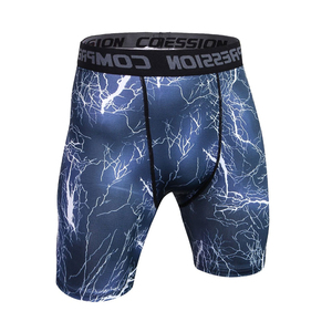 High Quality OEM ODM Service Latest Design Men <b>Compression</b> <b>Shorts</b> athletic performance men <b>compression</b> athletic wear fitness - Product Image 1
