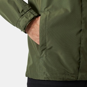 <b>Men's</b> Waterproof Hooded Windbreaker Jacket Full Zip <b>Rain</b> <b>Coat</b> with Pockets Outdoor Winter Outerwear - Product Image 5