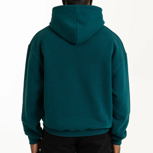 Custom Men Hoodie Fleece Pullover With Pockets <b>Sweatshirt</b> Winter Cotton Streetwear OEM Wholesale - Product Image 5