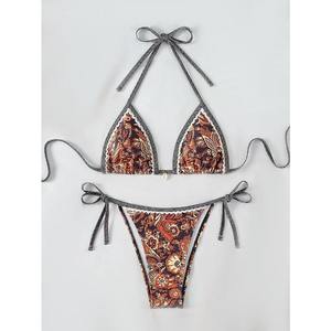 ชุดบิกินี่จำนวนมาก ไซส์ผู้ใหญ่ ชุด 2 ชิ้น ลายสัตว์ ชุดบิกินี่แห้งเร็ว ชุดบิกินี่สั่งทำพิเศษสำหรับใส่ว่ายน้ำ - Product Image 6