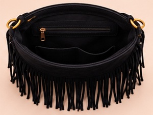 Sac bandoulière en cuir noir de qualité supérieure pour femme, style vintage bohème, sac à main élégant de style western, OEM ODM Printemps-Été - Product Image 5