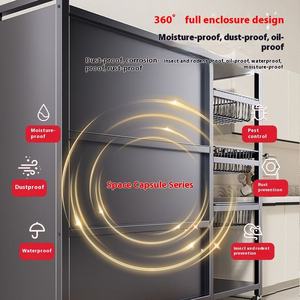 Étagère murale double niveau multifonctionnelle en fer moderne pour cuisine, support de rangement en métal durable, fabricant professionnel - Product Image 2