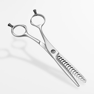 Best 6 Inch Thinning Scissors 22 Teeth Professional Barber Hair Cutting Texturizing <b>Shears</b> Stainless Steel Salon Grade Tool - Product Image 5