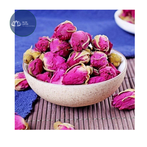 BOUTONNONS DE ROSE SÉCHÉS SÉLIGNÉS À LA MAIN, COULEUR ROSE VIVANTE, THÉ FLORAL, MARQUE PRIVÉE OEM - Product Image 1