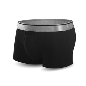 Boxers pour hommes grande taille, emballés en boîte, sous-vêtements confortables et respirants, caleçons de boxe - Product Image 3