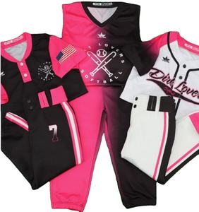 Ensembles d'uniformes de softball Fastpitch personnalisés, sublimés, respirants, anti-UV, à séchage rapide, grandes tailles - Product Image 2