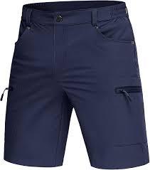 Short cargo pour homme à séchage rapide, léger, pour la randonnée en plein air, avec poches zippées, short utilitaire extensible personnalisé - Product Image 2