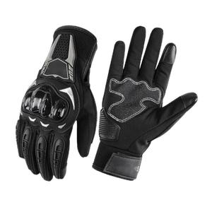 Guantes de Motocicleta de Cuero Genuino Personalizados de Fábrica, Transpirables, con Pantalla Táctil, Antideslizantes para Carretera - Product Image 2