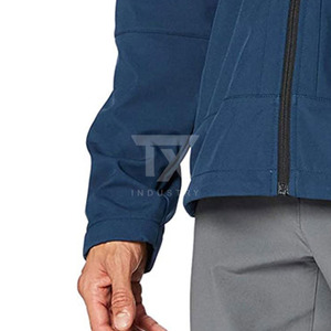 Chaquetas Softshell para Hombre de la Mejor Calidad, Tejido de Lana Resistente al Viento, Ropa al por Mayor, Chaqueta Softshell de Nueva Llegada - Product Image 4