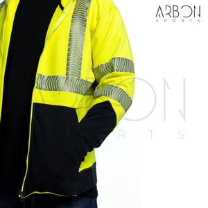 In Wholesale Custom Logo High Visibility Reflective Safety <b>Jackets</b> for <b>Construction</b> Traffic Road Safety Waterproof Outdoor - Product Image 5
