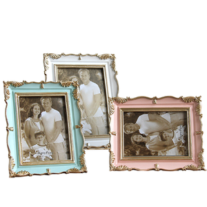 Cadre photo créatif en résine de style rétro européen et pastoral américain - Product Image 3