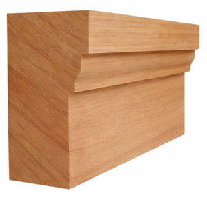 Panneau de moulure en bois massif d'aulne traditionnel pour meubles et décoration intérieure, design moderne, résistant à la pourriture, écologique, facile à poser - Product Image 1