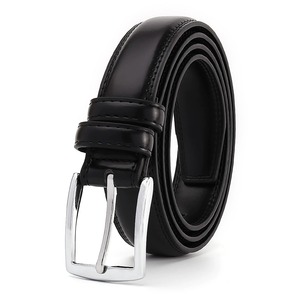 Cinturón de Cuero para Hombre, Color Sólido, Hebilla de Metal, para Uso Formal - Product Image 5