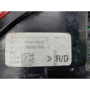 Luz Trasera Derecha Usada Talisman 265502736R - Product Image 5