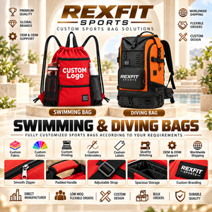Sac de transport pratique pour équipement de plongée, idéal pour l'entraînement et les voyages, sac de transport en maille personnalisé pour palmes et accessoires de plongée - Product Image 5