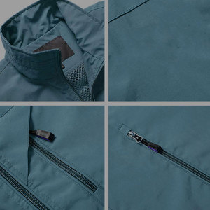 เสื้อกั๊กกันลมแบบใหม่ปี 2026 สีสันตามสั่ง ขายส่ง MOQ ต่ำ เสื้อกั๊กกันลมระบายอากาศสำหรับผู้ชาย - Product Image 5
